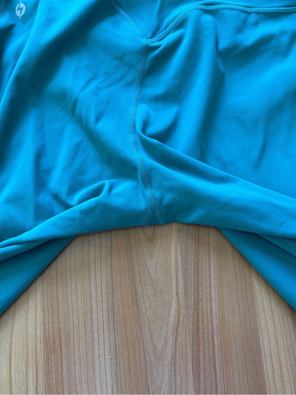 POPFLEX Crisscross Hourglass® Flared Legging with Pockets - Emerald - Picture 12 of 12